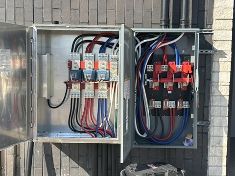Commercial power distribution